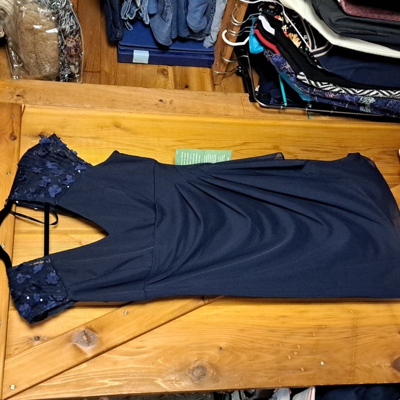 Dj-Jaz Dresses & Skirts - DJ-JAZ 14 party dress, prom, christmas.  Navy ptp 20 " length  39"